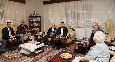 Başkan Öztekin Kıbrıs Ve Kore Gazileri İle Bir Araya Geldi