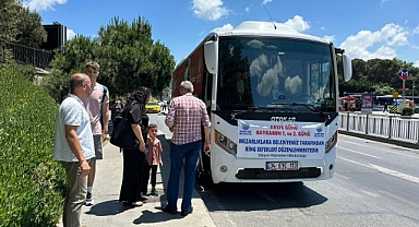 Kurban Bayramı’nda Mezarlıklara Ücretsiz Sefer