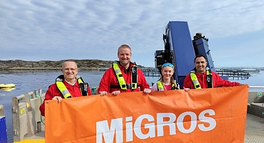 Türkiye'nin dört bir yanına somon