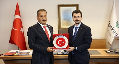 Başkan Güner EMŞAV Heyetini Makamında Ağırladı 