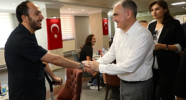 Vali Özkan Şehit ve Gazi Aileleriyle Yemekte Buluştu 