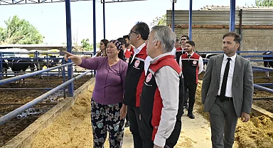 Bakan Yardımcısı Dr. Gümen İzmirli üreticilerle buluştu