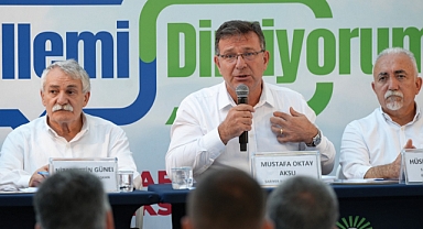 Başkan Aksu, Gümüşdereli ve Kısırkayalı Komşularını Dinledi