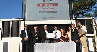 Esenyurt Belediyesi'nde Davullu Zurnalı Toplu Sözleşme Sevinci