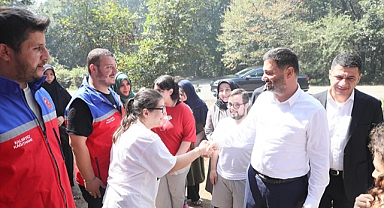 Engelliler Hem Piknik Yaptı Hem Afet Farkındalık Eğitimi Aldı