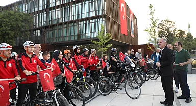 İnegöl'de 'Zaferden Kurtuluşa' pedal basıldı