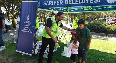 Sarıyerli Çocuklara Halk Süt İkramı