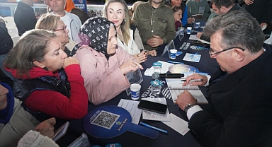 Başkan Aksu, Büyükdere ve Kocataşlı Komşularını Dinledi