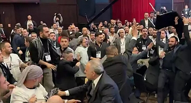 Beşiktaş Kulübünün İdari ve Mali Genel Kurulunda Kavga Çıktı