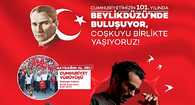 Beylikdüzü’nde Cumhuriyet’in 101. Yılı Kutlama programı