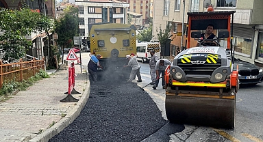 Kâğıthane Belediyesi'nden Yol Bakım ve Asfaltlama Çalışmaları