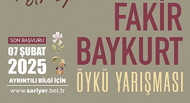 Sarıyer Belediyesi Fakir Baykurt Öykü Yarışması Başvuruları Başladı