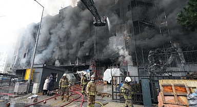 Beylikdüzü’nde Fabrika Yangını