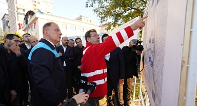 İmamoğlu ve Çalık Beylikdüzü’nde İncelemelerde Bulundu