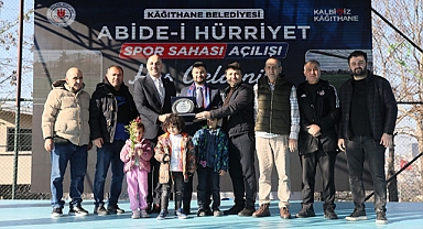 Kâğıthane’de Sporun Yeni Merkezi: Abide-İ Hürriyet Spor Sahası Açıldı