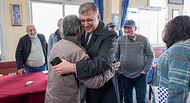 Başkan Tugay İzmir Ballıkuyu'da vatandaşlarla buluştu