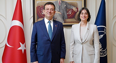 İBB Başkanı İmamoğlu’ndan Dedetaş’a Tebrik Ziyareti