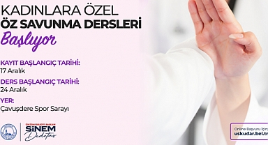 Kadınlara Özel Öz Savunma Dersleri Başlıyor
