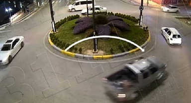 Kavşakta Drift Atan 3 Sürücüye 32'şer Bin 234'er TL CEZA kesildi 