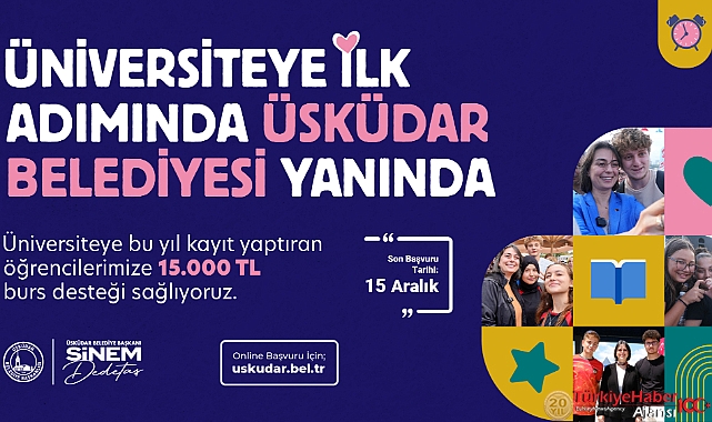 Üniversiteyi Bu Yıl Kazanan Üsküdarlı Öğrencilere 15 Bin Lira Burs Desteği