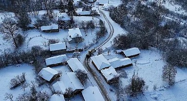 Bilecik'te karla mücadeleye devam