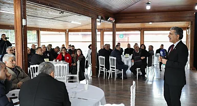 Bursa Gemlik'te Muhtarlarla Buluşma 