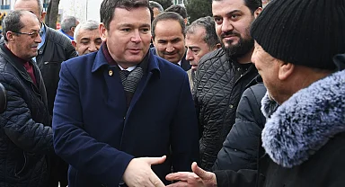 Bursa Osmangazi'de Başkan Aydın ziyaretlerini sürdürüyor
