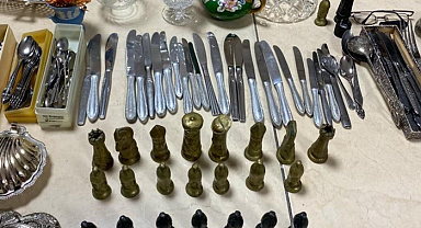 Değeri 1 milyon liranın üzerinde antika eşya çaldılar! 4 şüpheli yakalandı