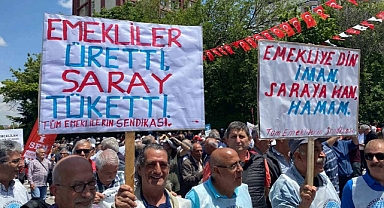 Emeklilerden Geçim İsyanı! 'Emekliler Üretti, Saray Tüketti.