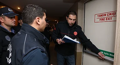 Gaziantep’te yangın riskine karşı yapı denetimleri sürüyor