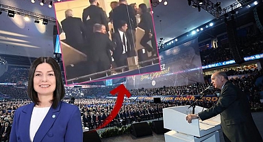 İYİ Parti heyeti, AK Parti kongresini terk etti!