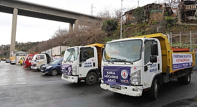 Kâğıthane Belediyesi Kar Yağışına Hazır