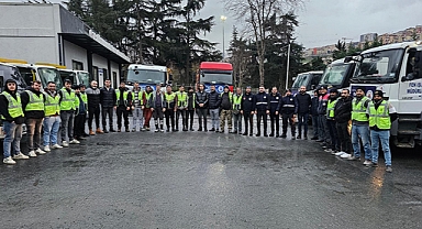Kağıthane Belediyesi Karla Mücadele İçin Tam Kadro Sahada