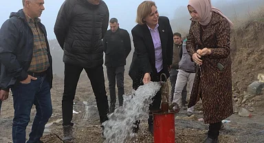 Manisa’da bir köyün daha su sorunu ortadan kaldırıldı