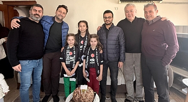 Mersin Beşiktaşlılar Derneği'nden, BJK Kardeşlere Sürpriz Kutlama