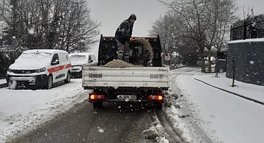 Sarıyer Belediyesi’nden Kar Yağışı Uyarısı; 'Tüm Ekiplerimiz Görev Başında'