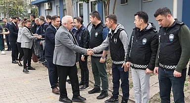 Bursa Nilüfer'de geleneksel bayramlaşma