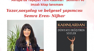 Tek Hedefimiz Eğitim Derneği'nden, 'Türk Kadınlarının Avrupa'daki Durumu' Sempozyumu