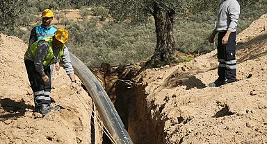 BASKİ’den Gömeç’e yeni içme suyu hattı