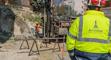 İzmir Bornova'nın zemin çalışmaları tamamlanıyor