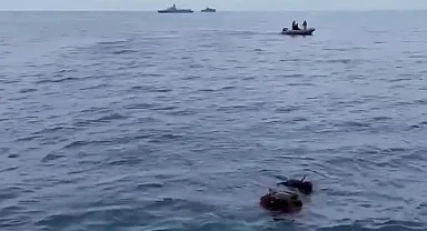 Karadeniz'de mayın tespit edildi! SAS timi etkisiz hale getirdi