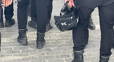 Polislerin Kask Numaralarını Siyah Bant İle Kapatması Gündemde..!