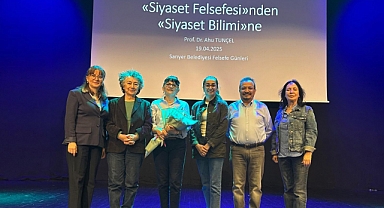 Sarıyer Belediyesi Felsefe Günleri’nin konuğu Prof. Dr. Ahu Tunçel oldu