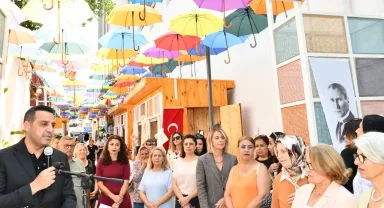 İzmir Çiğli’de kadınların el emeği ürünleri görücüye çıktı