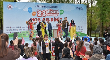 Kağıthane'de Çocuklar Bayramlarını Doyasıya Yaşadı