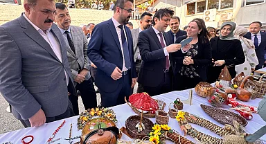 Kahramanmaraş’ta danışanların emekleri sergilendi