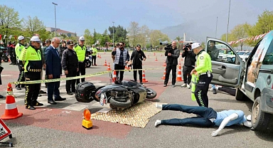 Trafik Haftasında Sürücülere Güvenli Motosiklet Kullanımı Eğitimi