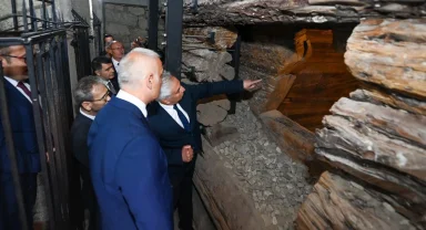 Gordion Antik Kenti’nde tarihi keşif... Frig Kraliyet Mezar Odası gün yüzüne çıktı