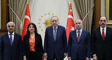 Cumhurbaşkanı Erdoğan, DEM Parti İmralı Heyeti İle Bir Araya Geldi