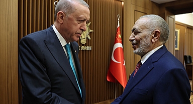 Cumhurbaşkanı Erdoğan, Irak Temsilciler Meclisi Başkanı Meşhedani’yi kabul etti